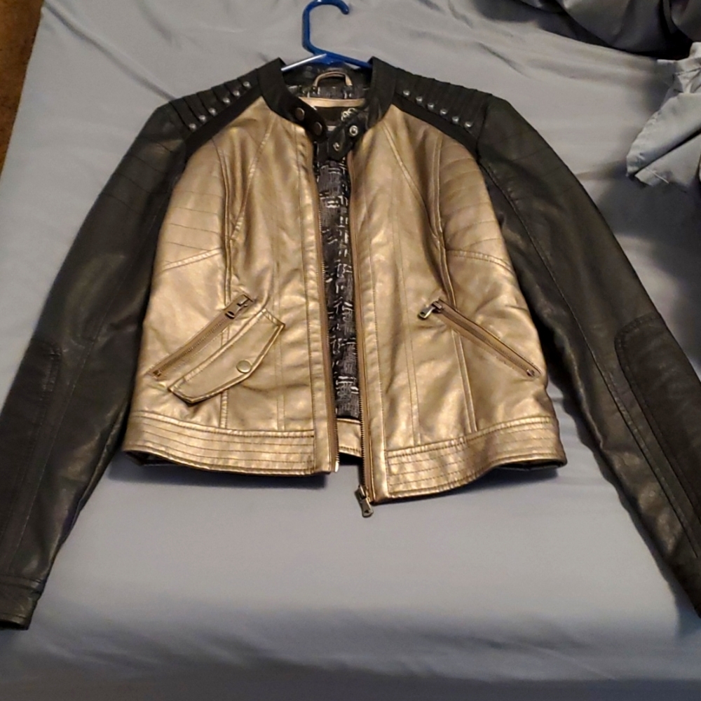 Leather jacket!